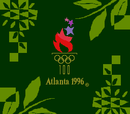 Olympic Summer Games (Europe) Title Screen